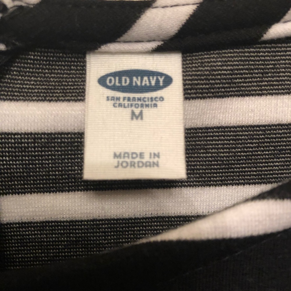 ☀️Old navy striped 3/4 sleeve dress NWT size M☀️ - Picture 6 of 7
